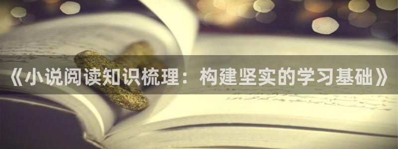 纵横中文网大神排行榜：《小说阅读知识梳理：构建坚实的学习基础》